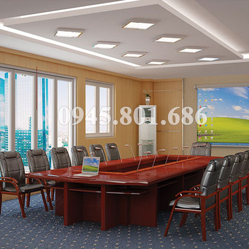 Bàn họp Hòa Phát sơn pu