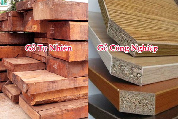Phân biệt gỗ tự nhiên và gỗ công nghiệp bằng mắt thường
